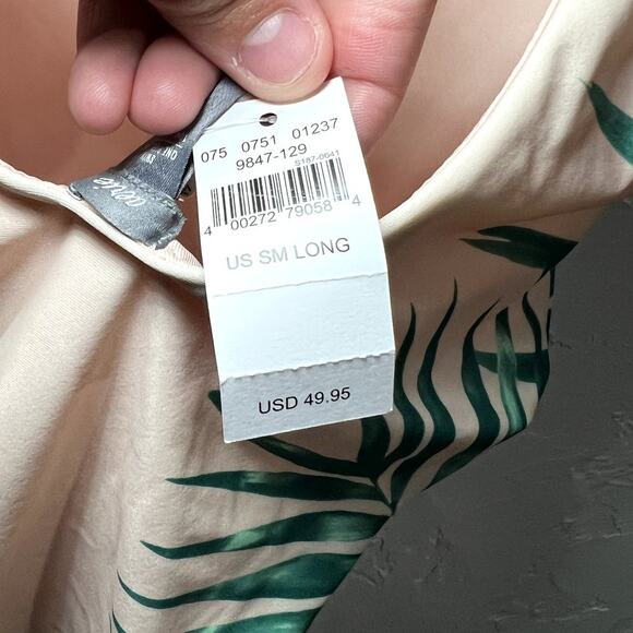 NWT Aerie open back palm tree one piece swim suit womens small beachy tropical - Picture 4 of 5